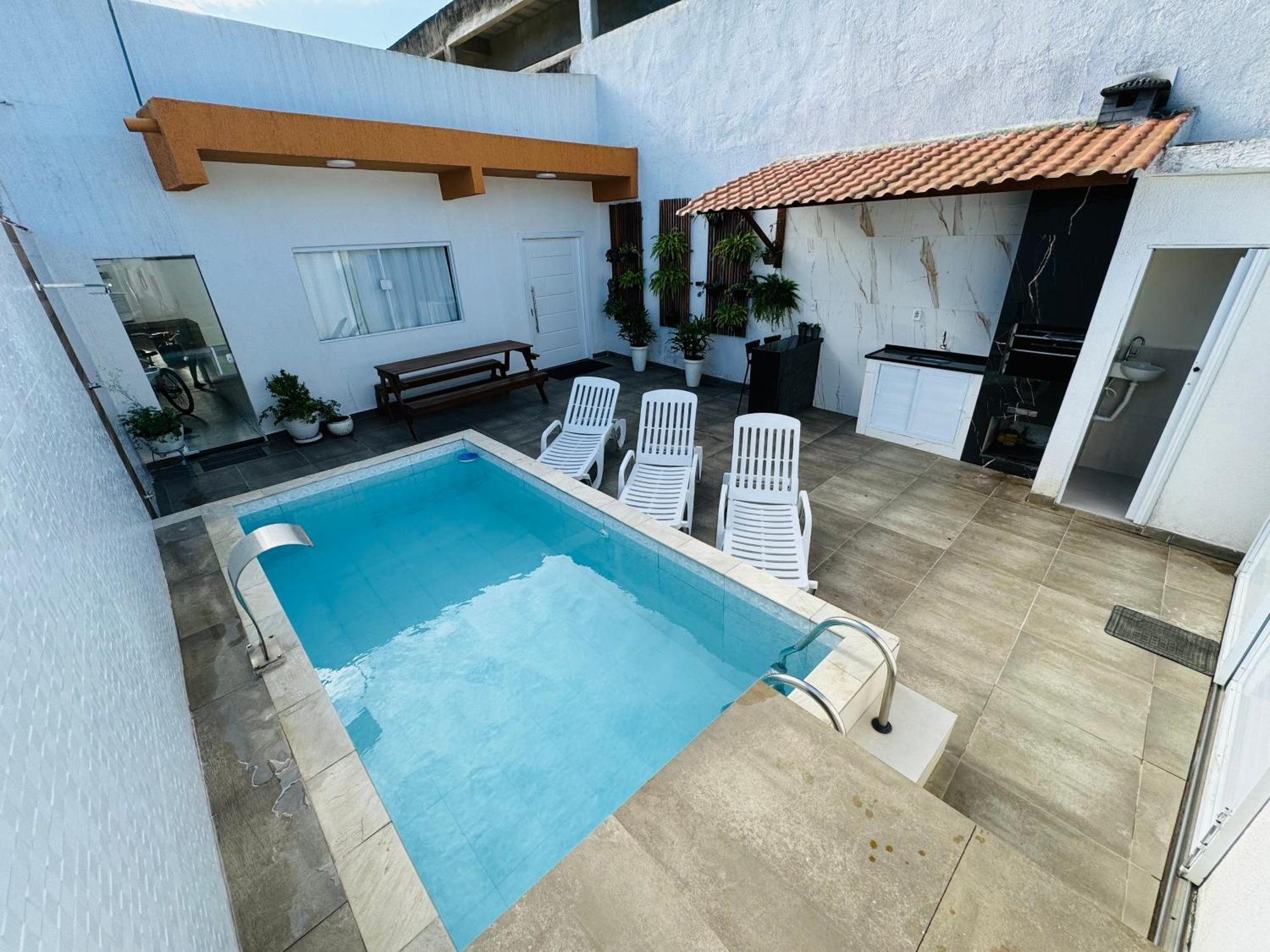 Casa Compacta Com Piscina Villa Guarujá Exterior photo